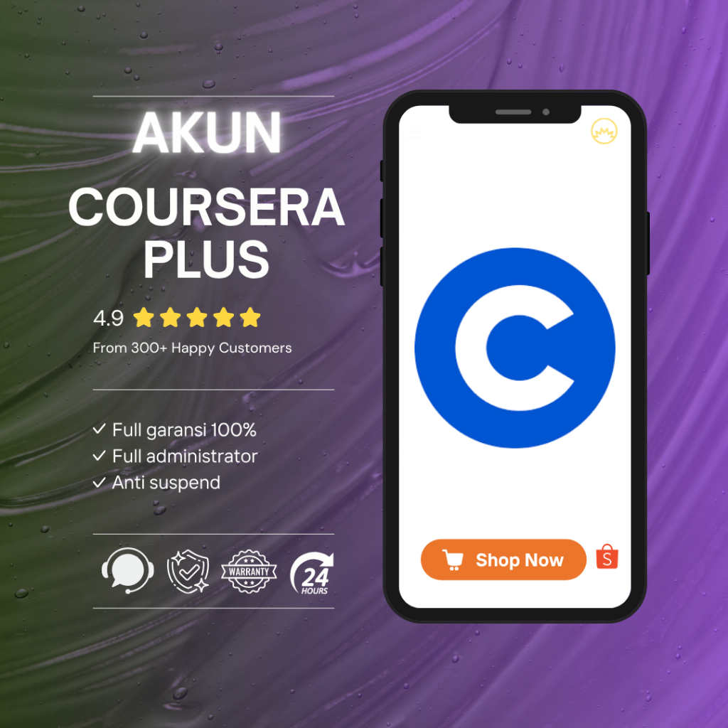 COURSE COURSERA PLUS PRIVATE FULL GARANSI