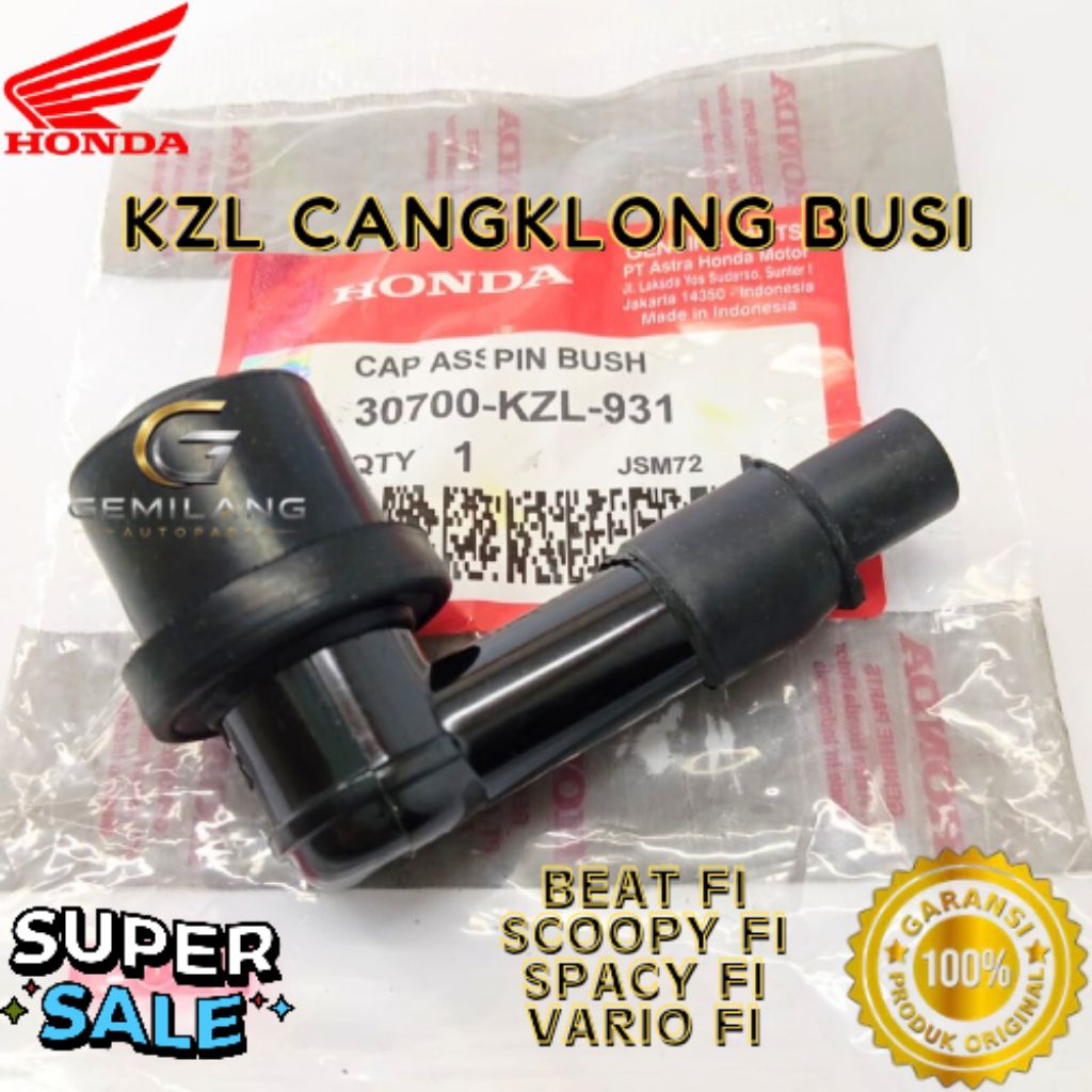 CANGKLONG BUSI KODE KZL, CANGKLONG BUSI BEAT FI, CANGKLONG BUSI SCOOPY FI, CANGKLONG BUSI SPACY FI, 
