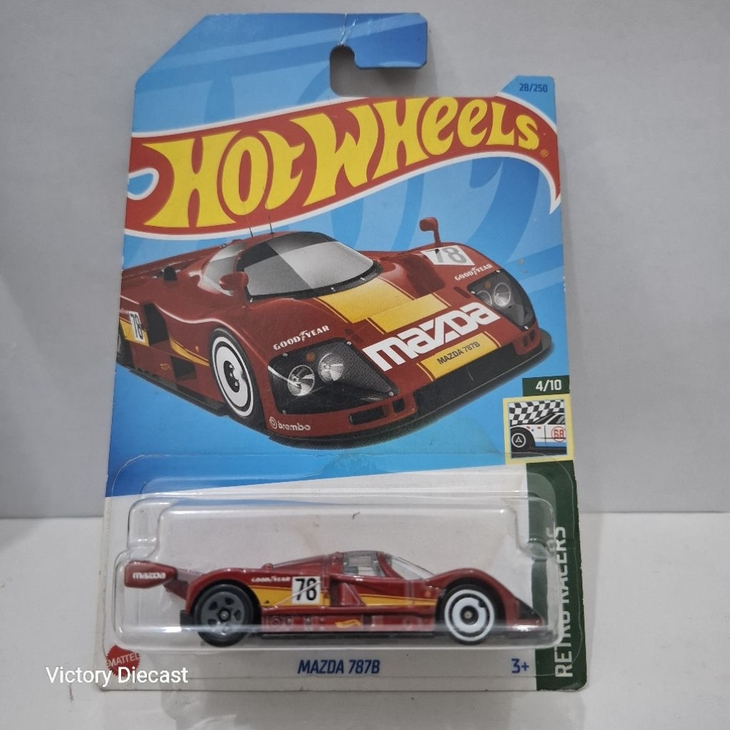 Hotwheels Mazda 787B Vintage