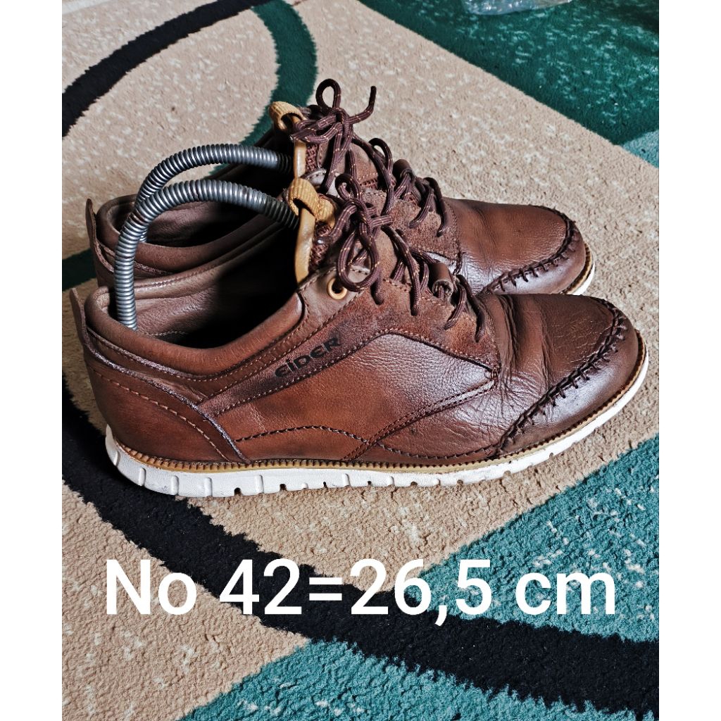 SEPATU KULIT EIDER NO 42 SECOND BEKAS ORIGINAL