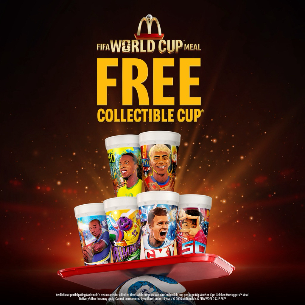 McDonald’s FIFA World Collectible Cup / FIFA World Cup Meal Collectible Cup