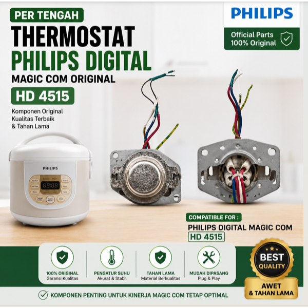 PER TENGAH THERMOSTAT PHILIPS DIGITAL  MAGIC COM ORIGINAL HD 4515