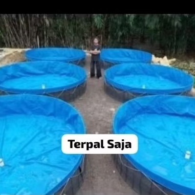 Kolam terpal D3 T75cm Orchid 100% asli