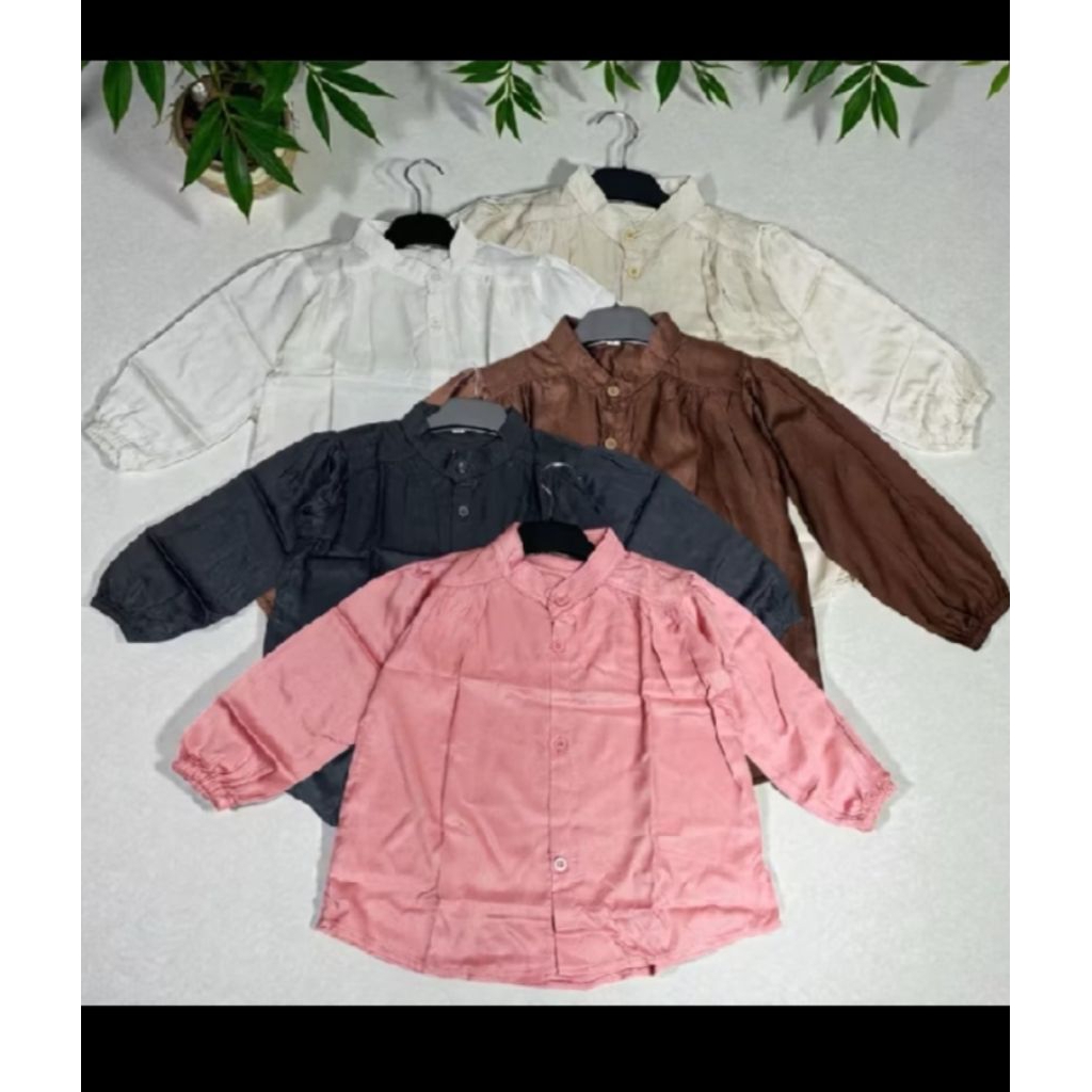 Kemeja Amena anak Rayon Twill