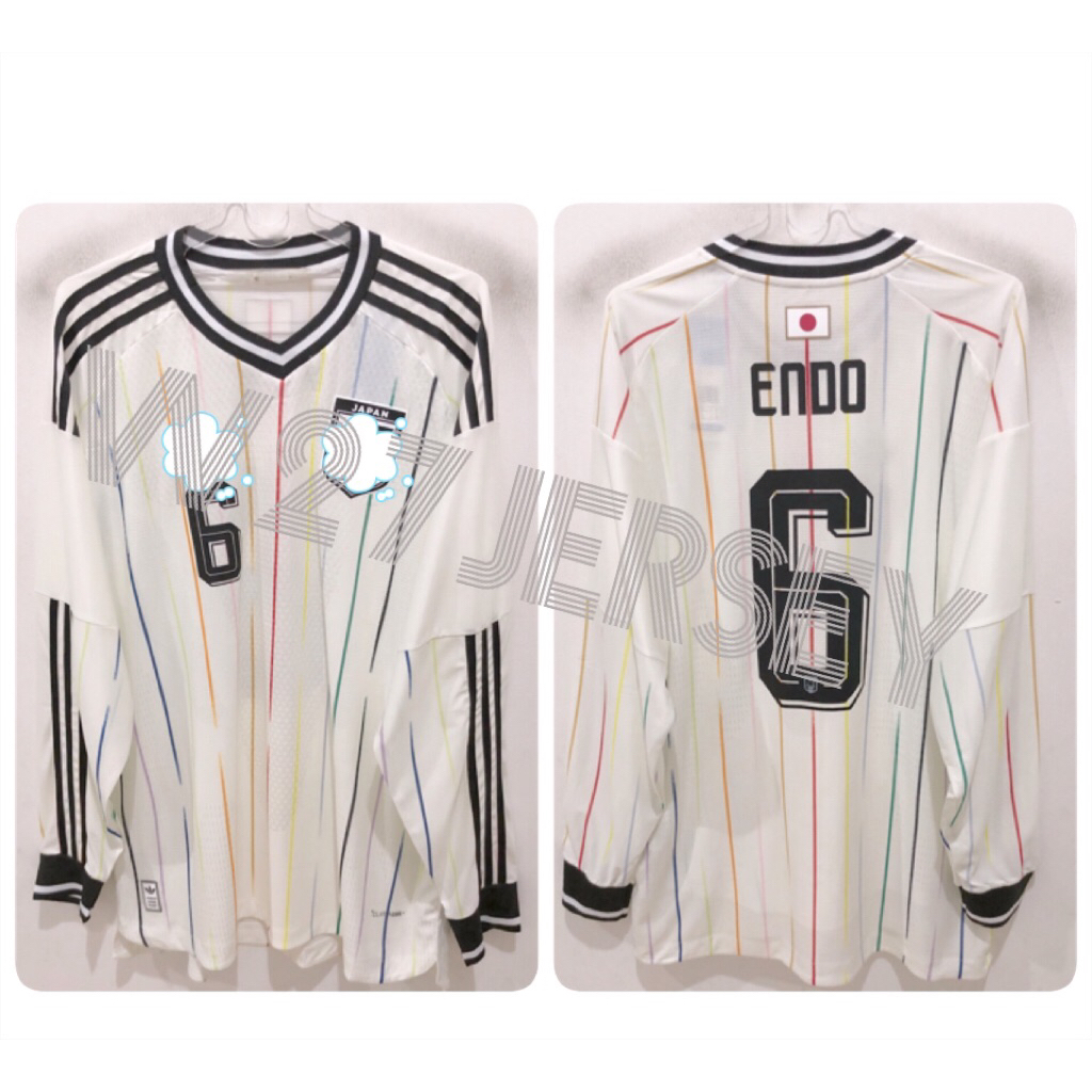 JERSEY PLAYER ISSUE - JAPAN AWAY LONGSLEEVE 2026 name player Doan, Nakamura
