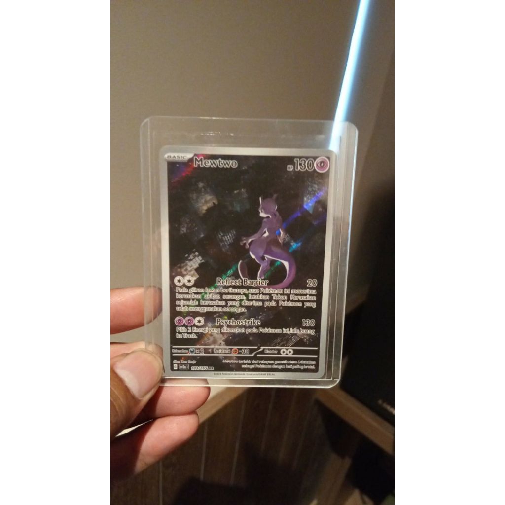 Mewtwo ar 151 sv2a 183/165 pokemon indo tcg