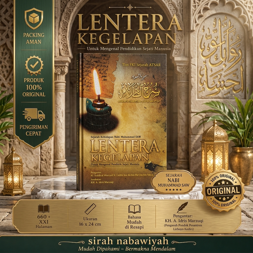 Lentera kegelapan - Sirah Nabawi - Sirah Nabawiyah - Lirboyo-Sirah Nabawiyah (Hard Cover) - ORIGINAL