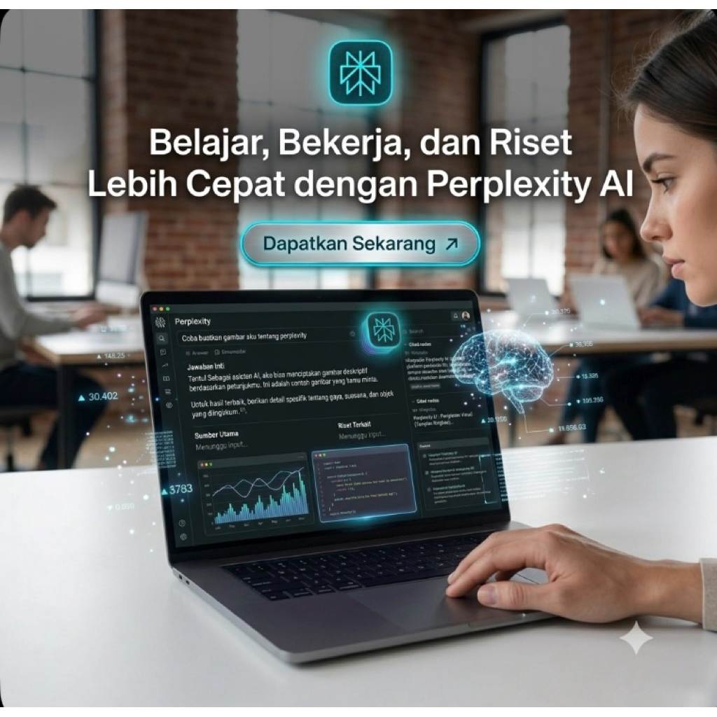 Perplexity AI Pro | Analisis dan Penelitian | Private Full garansi | Resmi 100%
