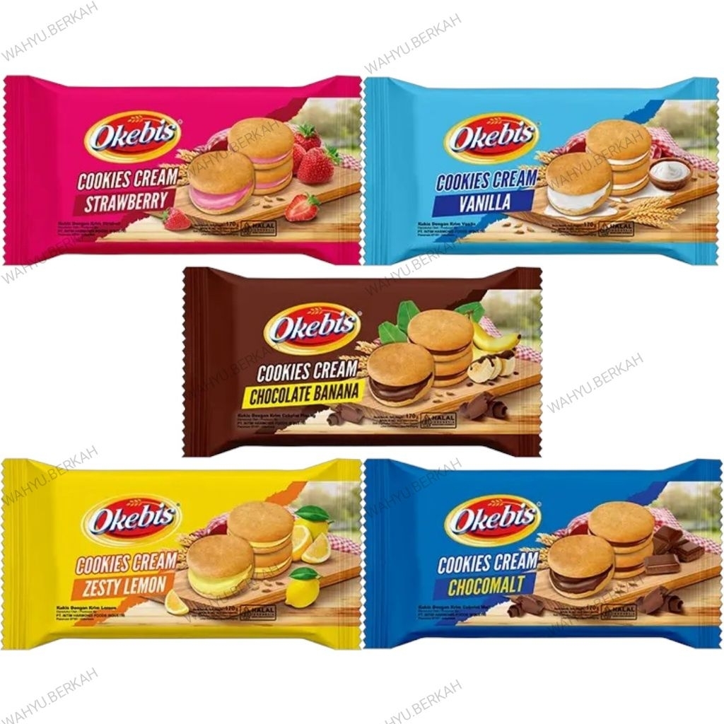 Okebis Cookies Cream 170gr