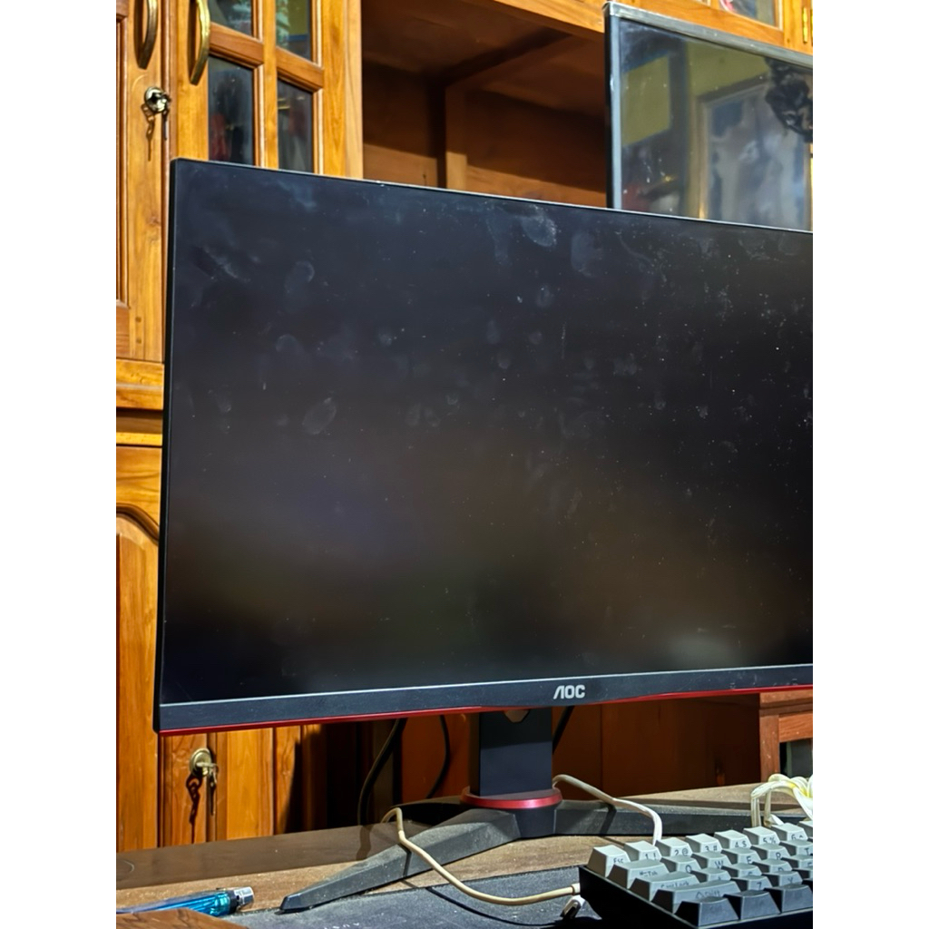 monitor 24” aoc 24g2se 165hz minus fullset