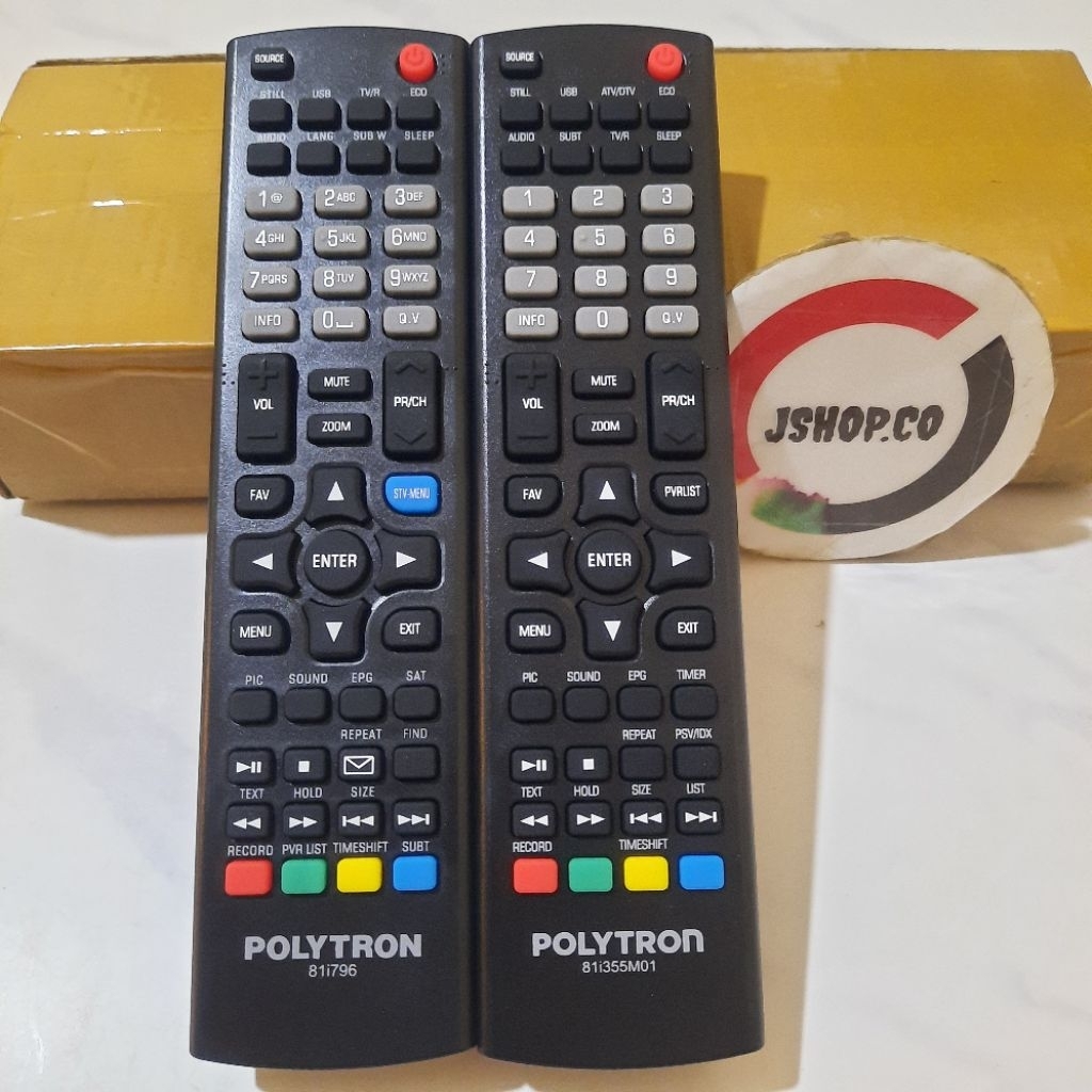 REMOTE/REMOT TV LCD LED POLYTRON CINEMAX 81I191 81I355M01 81I796 ORIGINAL/ASLI