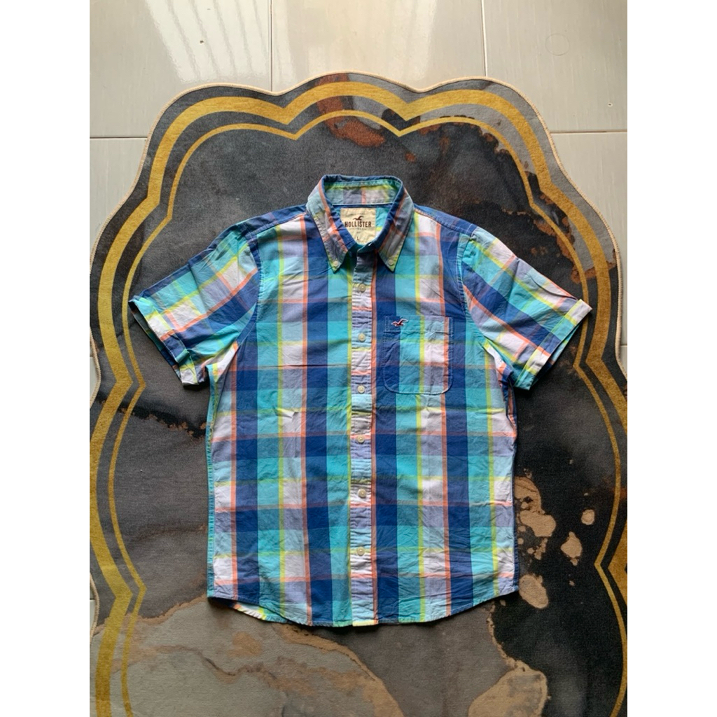 kemeja pandek hollister second