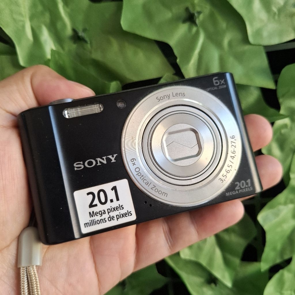 KAMERA DIGITAL SONY W810 SECOND SILVER MINUS ADA VIGNET DI LCD