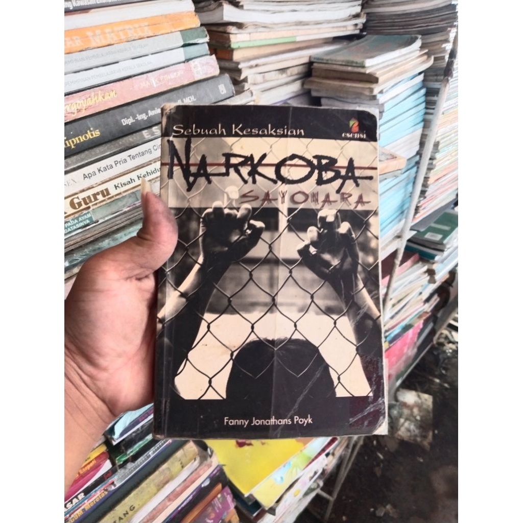 Buku "Narkoba Sayonara: Sebuah Kesaksian