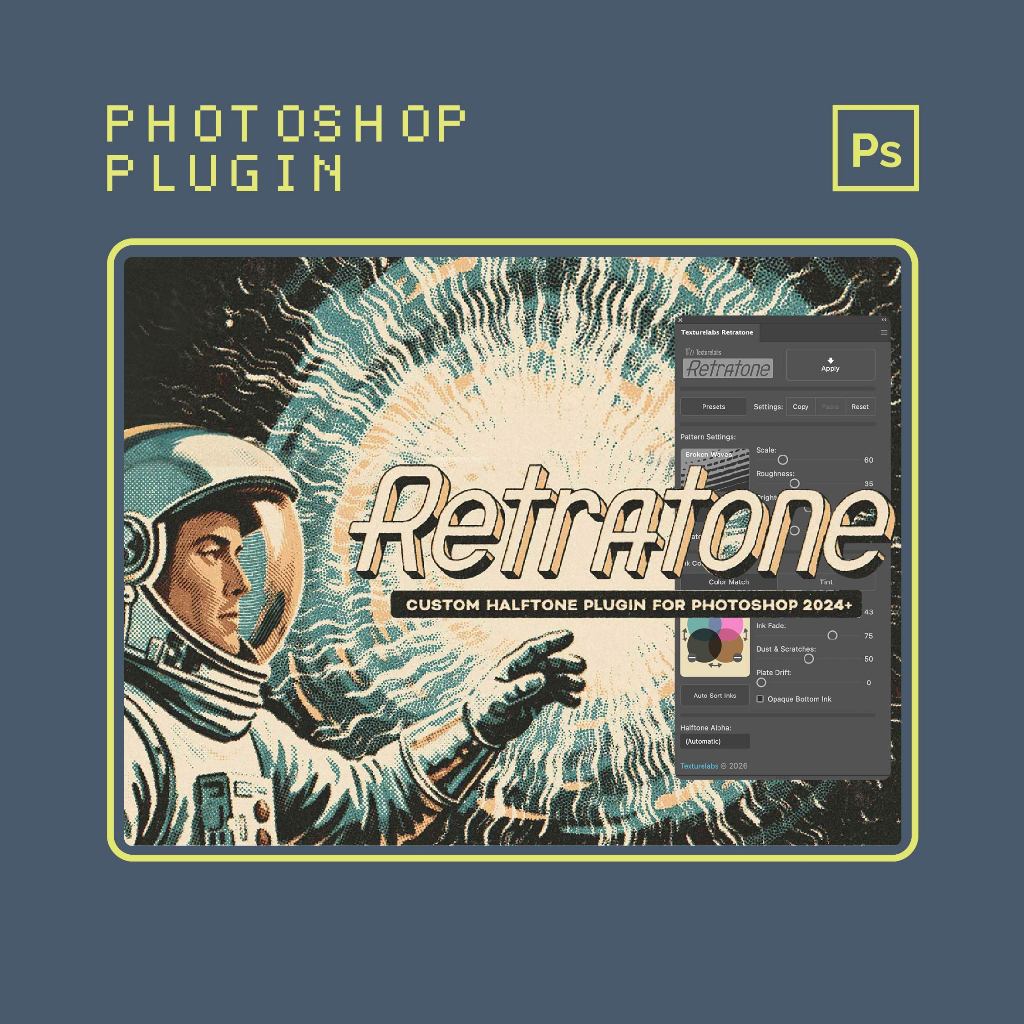 Photoshop Plugin - TL Retratone Plugin for Photoshop