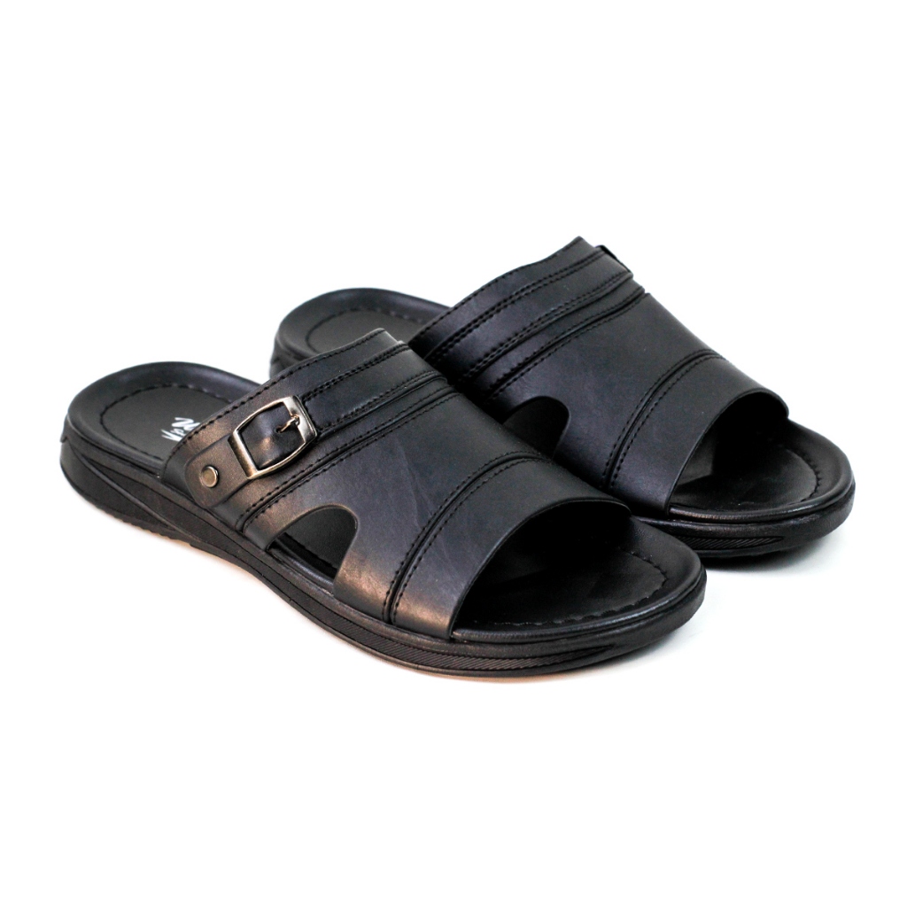 Sandal Pria Kulit Original Working Arvino Size 39-43