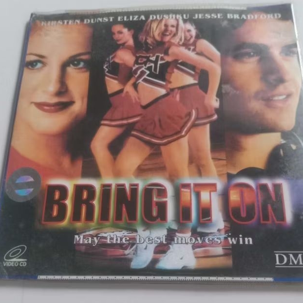 VCD ORIGINAL BRING IT ON FEAT KRISTEN  DUNST TEKS INDONESIA