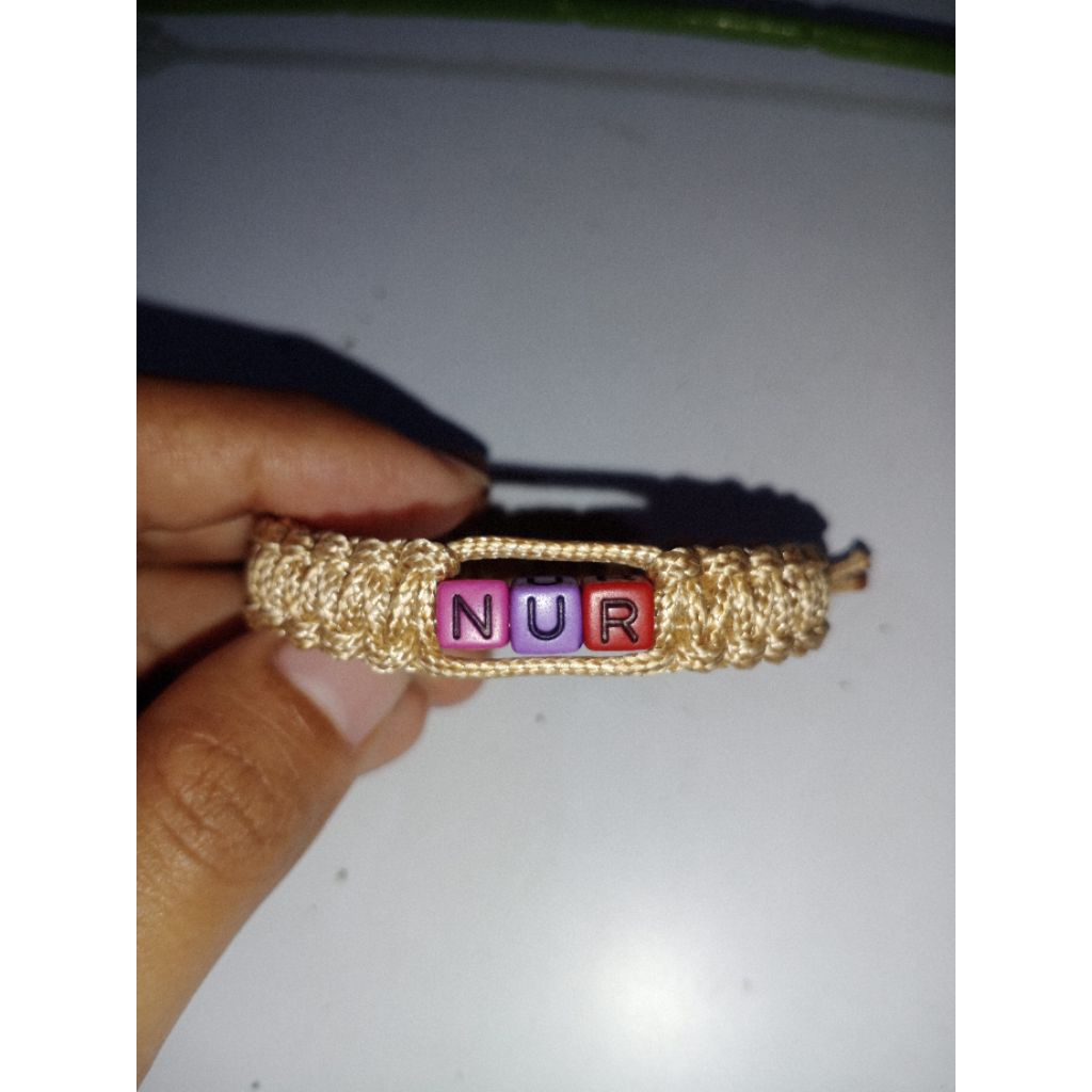 Gelang nama gelang couple gelang custom gelang custom nama gelang rajut gelang tali gelang cantik ge
