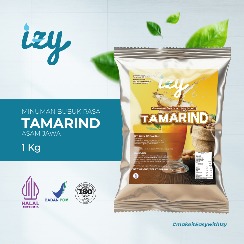 Izy Powder Drink Tamarind 1 Kg