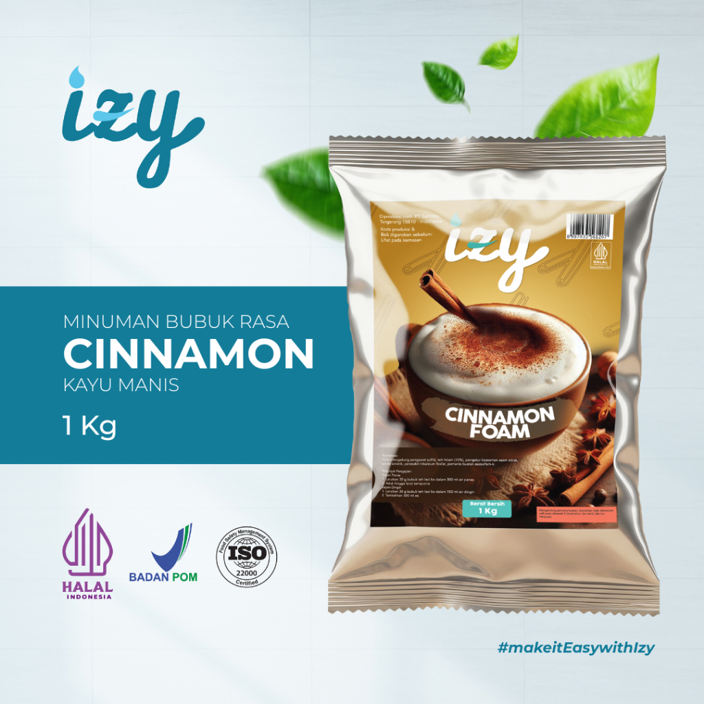 Izy Powder Drink Cinnamon 1 Kg