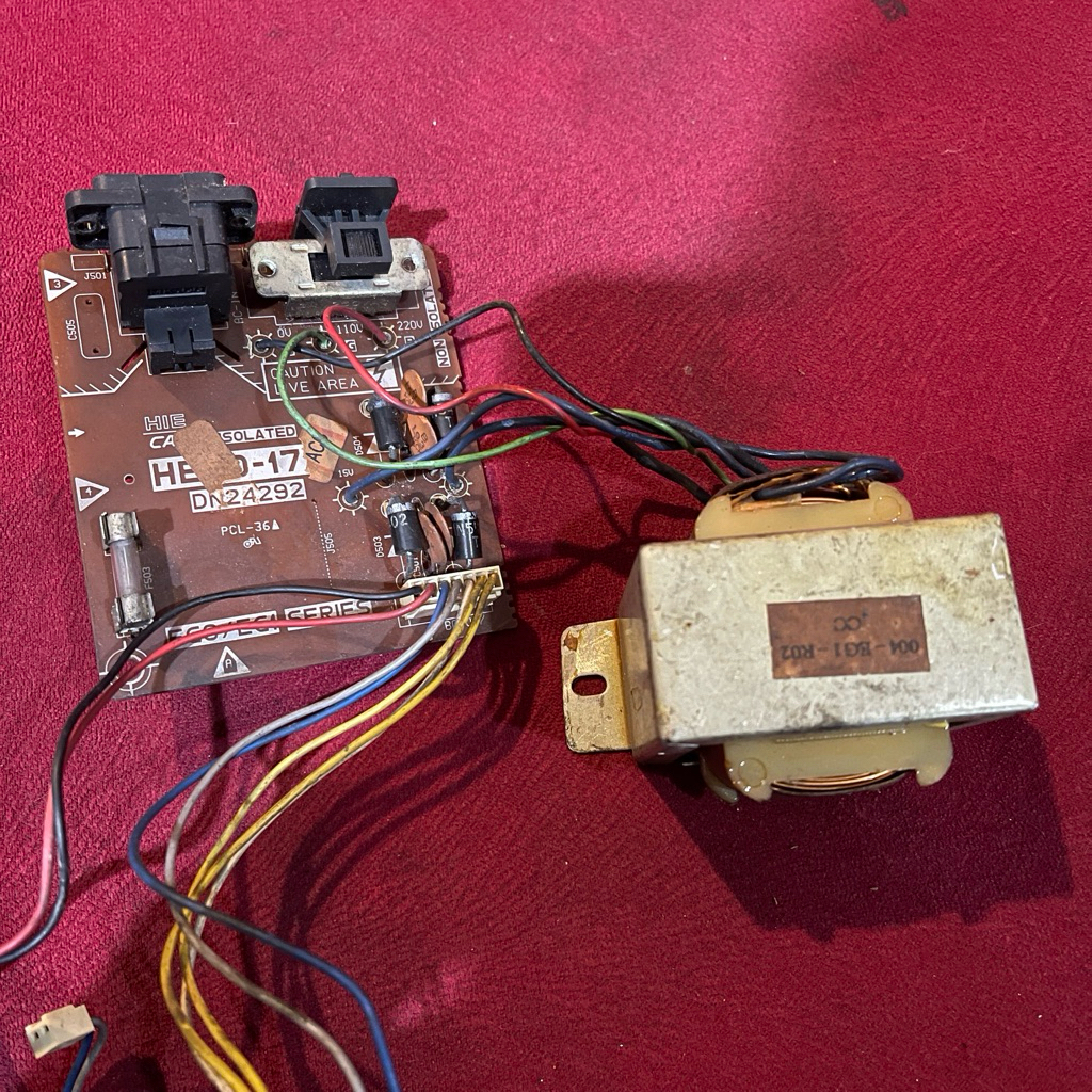 Trafo PSU Power Supply Adaptor Radio Tape Polytron PSC 722 DN24292