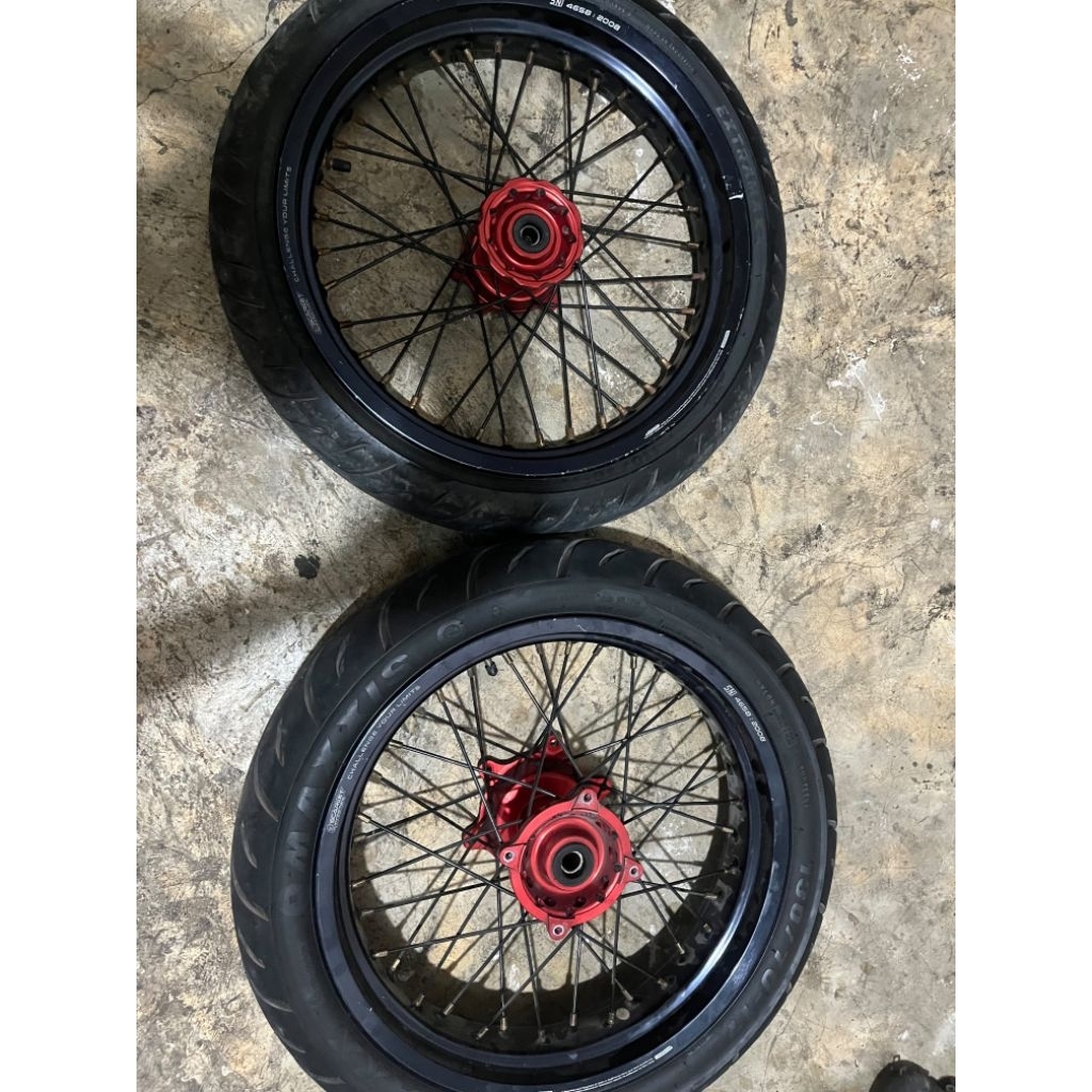 wheelset supermoto crf bekas scarlet