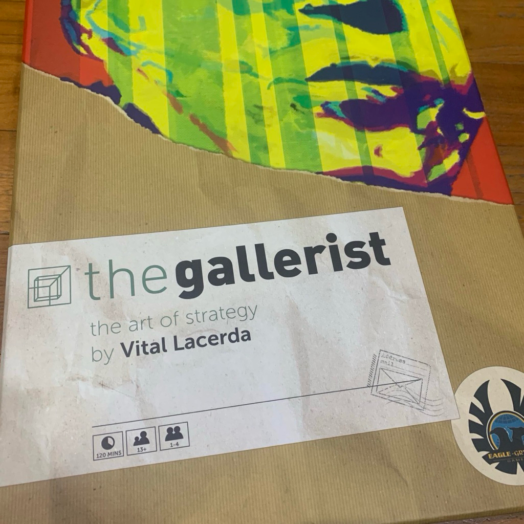 The Gallerist Board Game Preloved