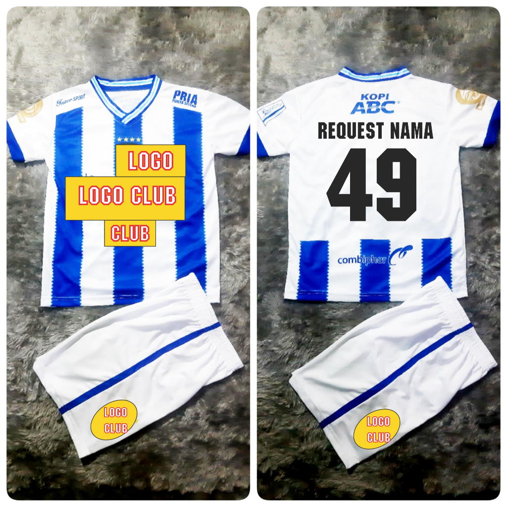 JERSEY PERSIB / JERSEY PERSIB ANAK 7-13 TAHUN / BISA CUSTOM NAMA - JERSEY PERSIB BANDUNG CASUAL ANAK