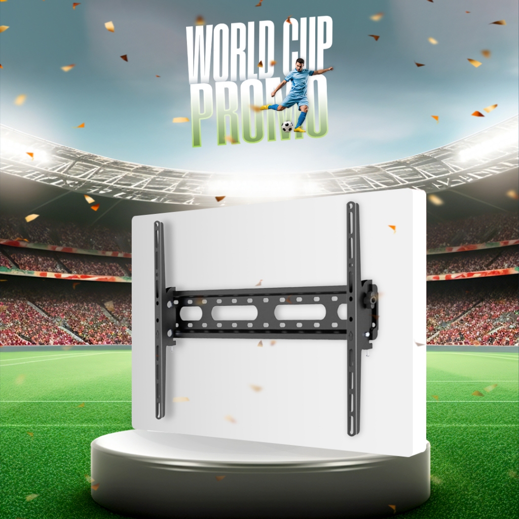 [BEST SELLING OFFLINE STORE] Bracket Fixed TV ARRA - ABT31-46T - Besi kualitas super - Kokoh, Anti G