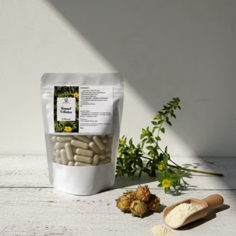 Kapsul Tribulus Isi 100 Asli Herbal