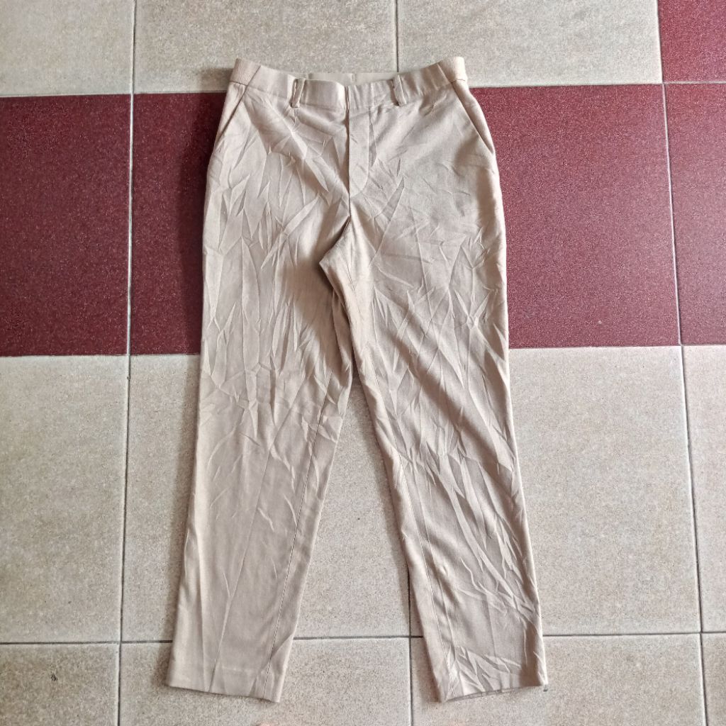 celana angkle/kantor uniqlo M coksu