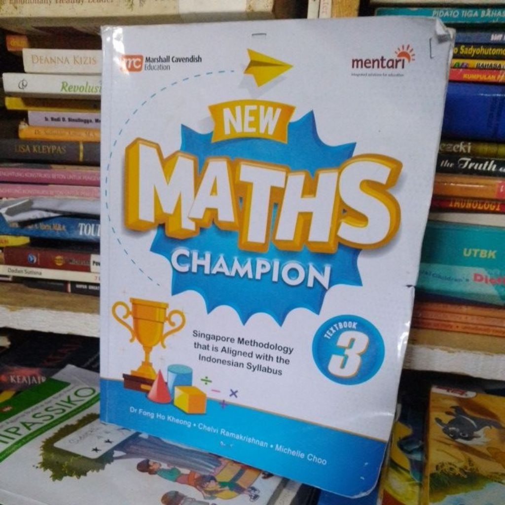 Buku new maths champion 3 Textbook