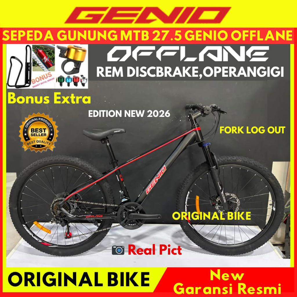 Sepeda Gunung MTB 27.5 Genio OFFLANE M703 M701 M3411 M573 By Unitedbike New