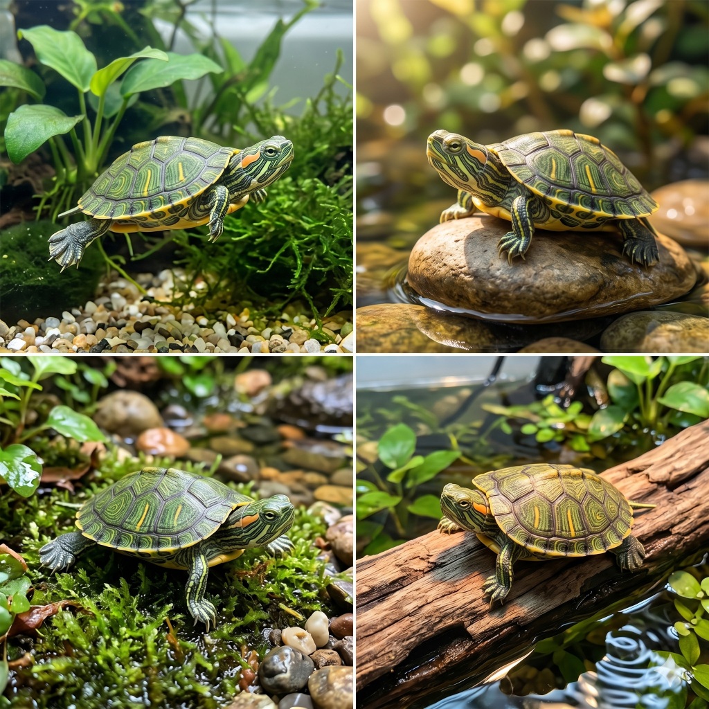 [IKNKU Official] Hiasan Baby Brazil Tortoise |