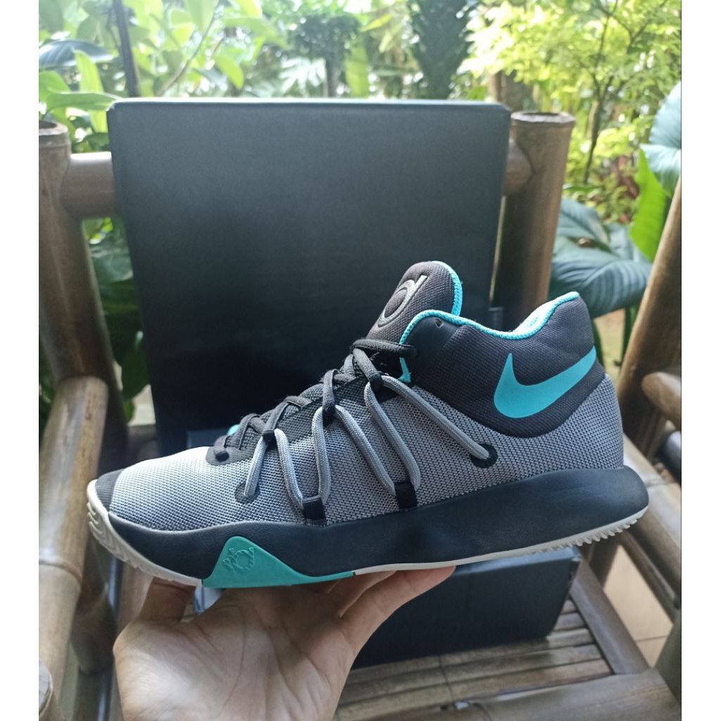 SEPATU NIKE KD TREY 5 BLACK GAMA BLUE SIZE 41