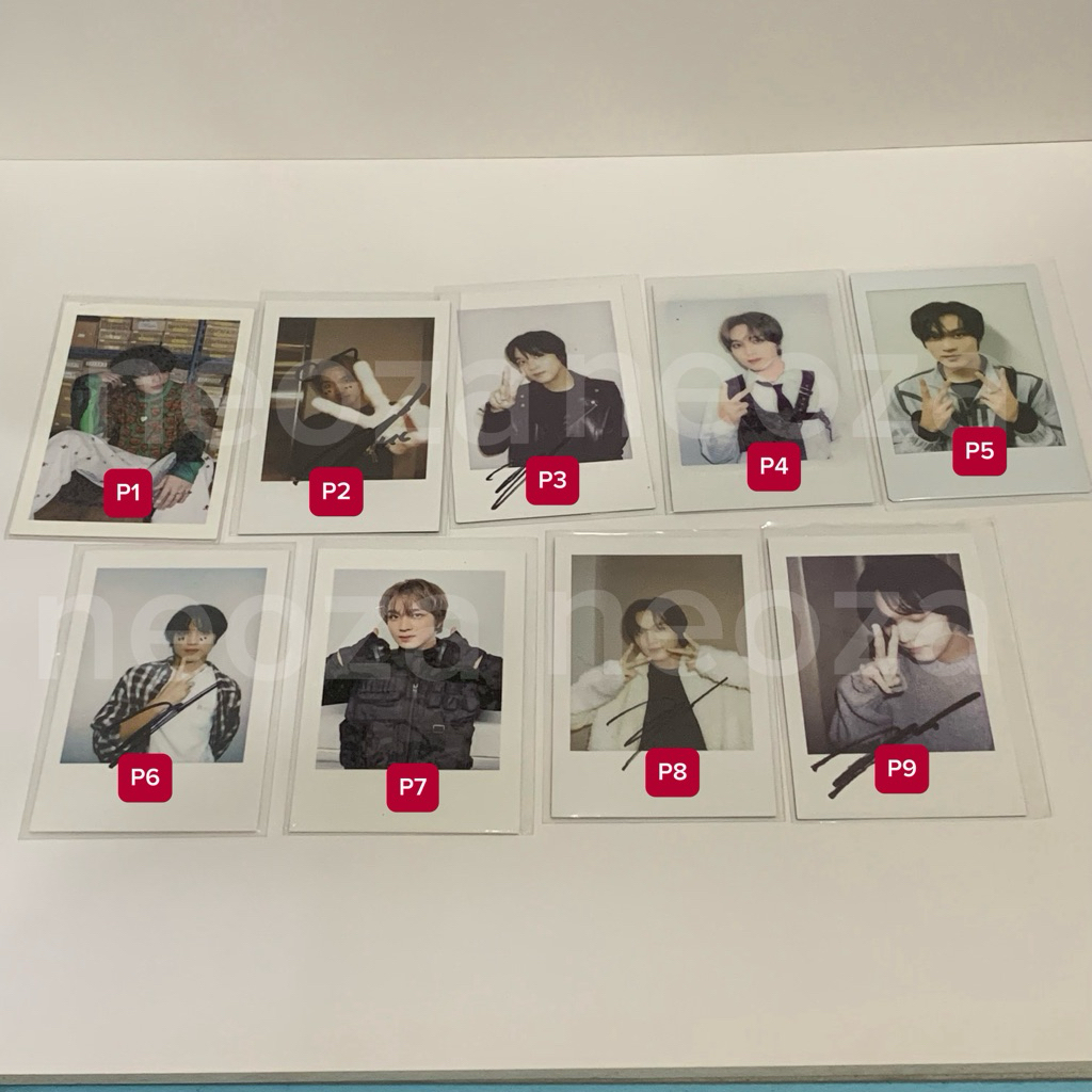 POLAROID NCT HAECHAN OFFICIAL