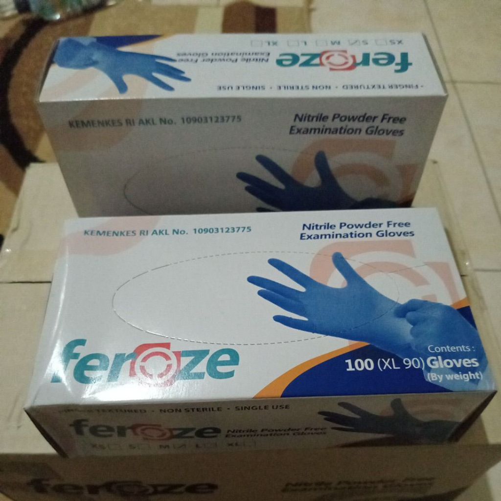 Feroze Sarung tangan nitrile/Glove nitrile/Sarung Tangan nitrile/Handscoon nitrile