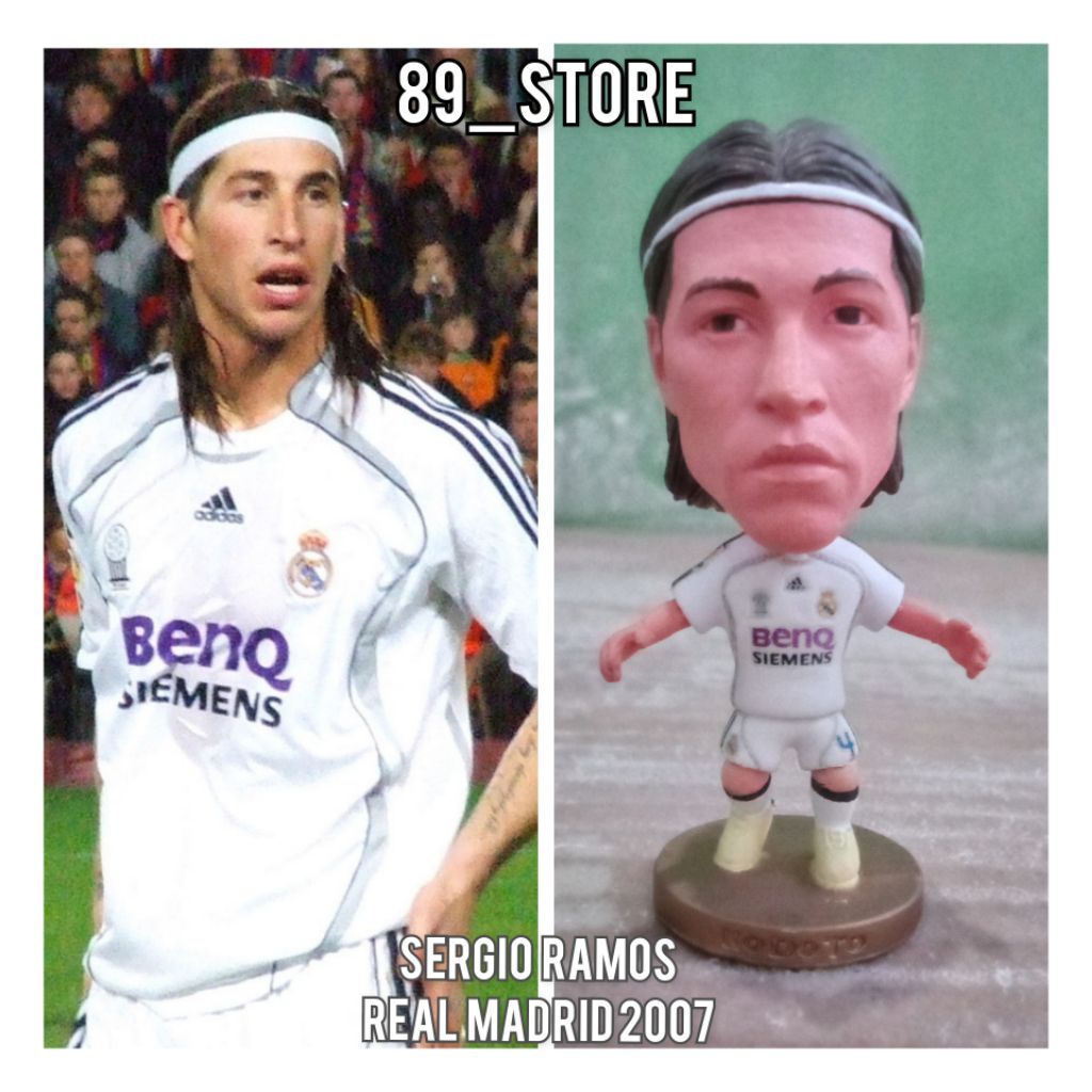 Figure Soccer Kodoto Soccerwe Repaint Sergio Ramos Real Madrid 2007