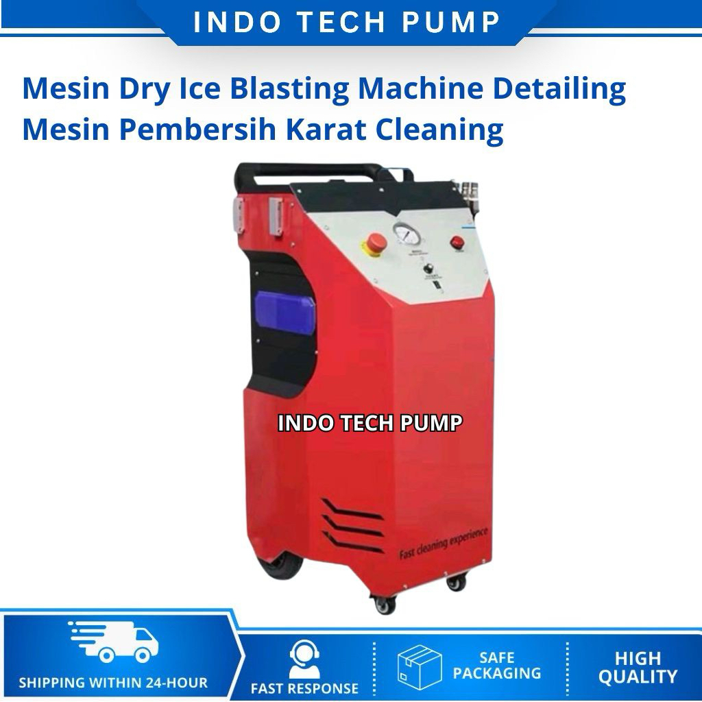 Mesin Dry Ice Blasting Machine Detailing Mesin Pembersih Karat Cleaning