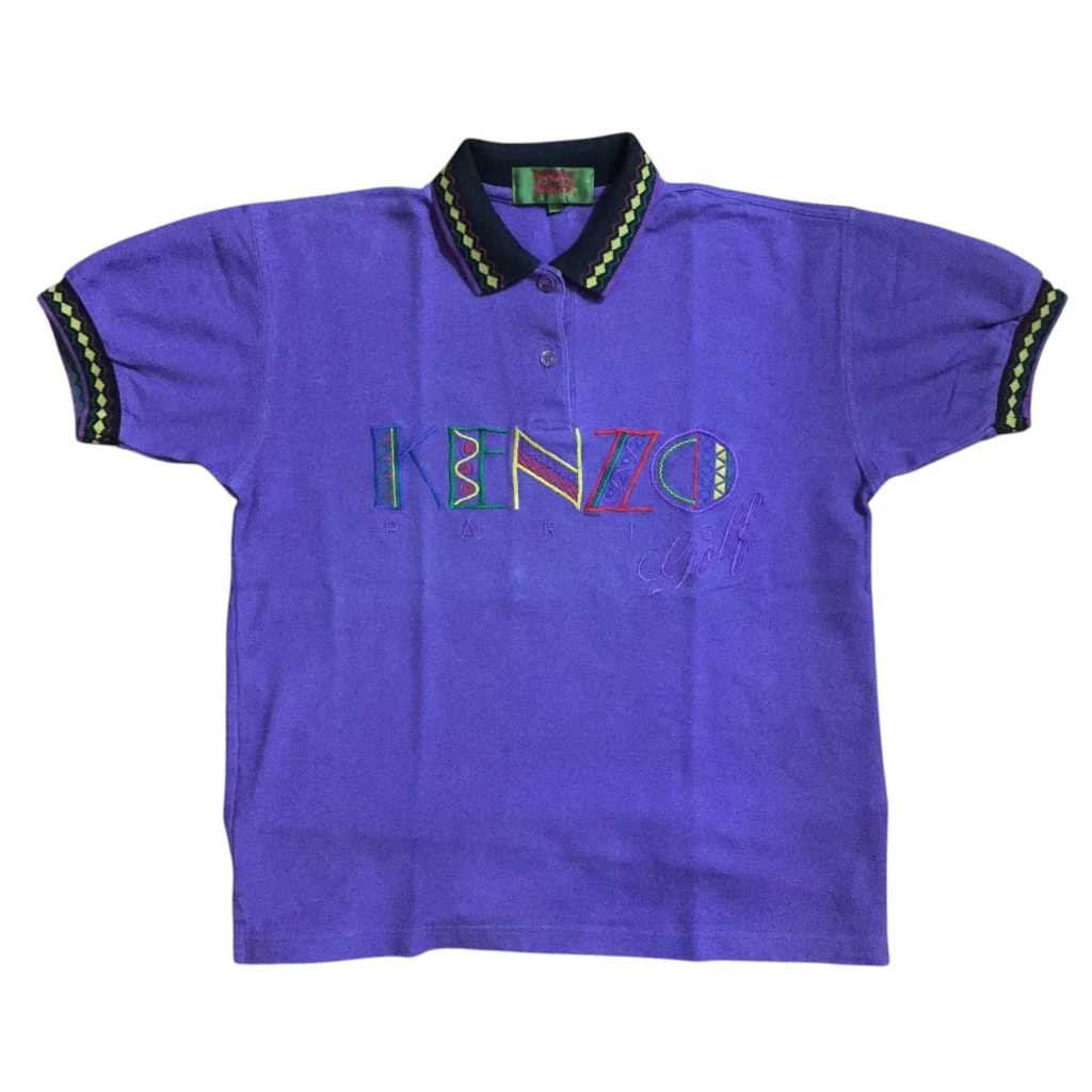 Vintage Kenzo Paris Golf Polo Shirts