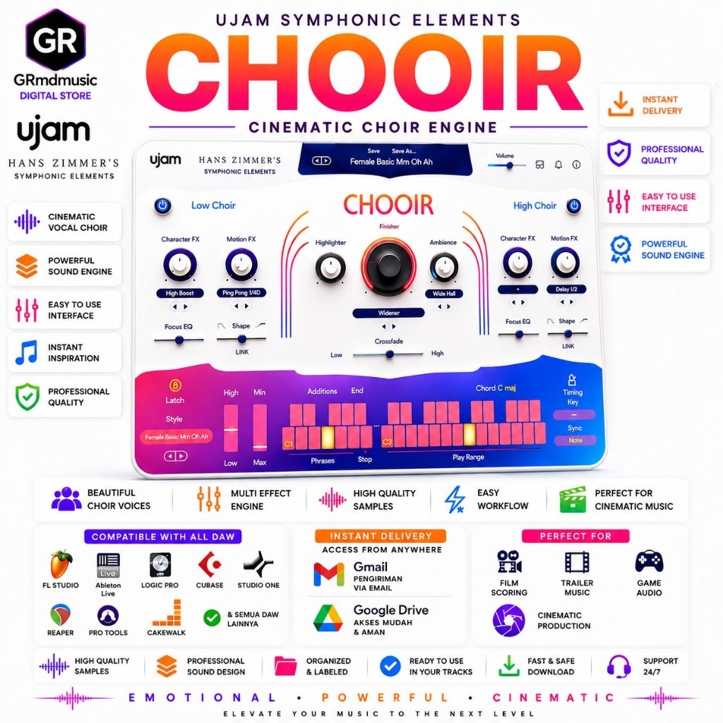 uJAM Hans Zimmer's Symphonic Elements - Chooir 1.3.0 ( VSTi, VSTi3, AAX)