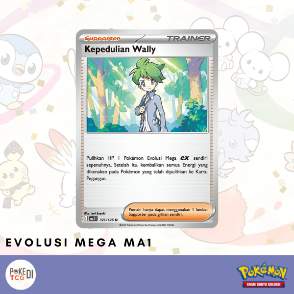 Kepedulian Wally MA1 | 121/126 C - Pokemon TCG Indonesia