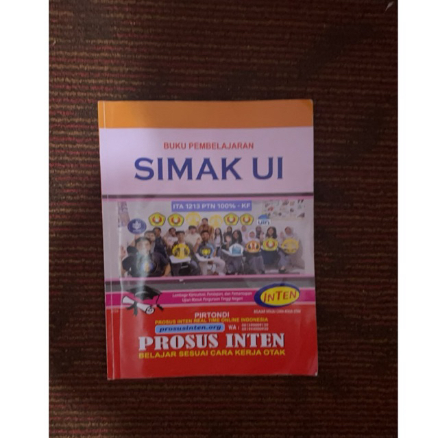 preloved modul simak ui inten