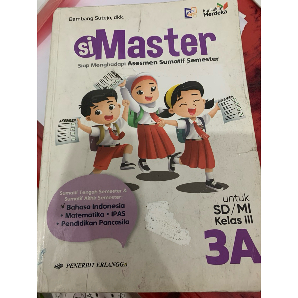 Buku Simaster 3A preloved