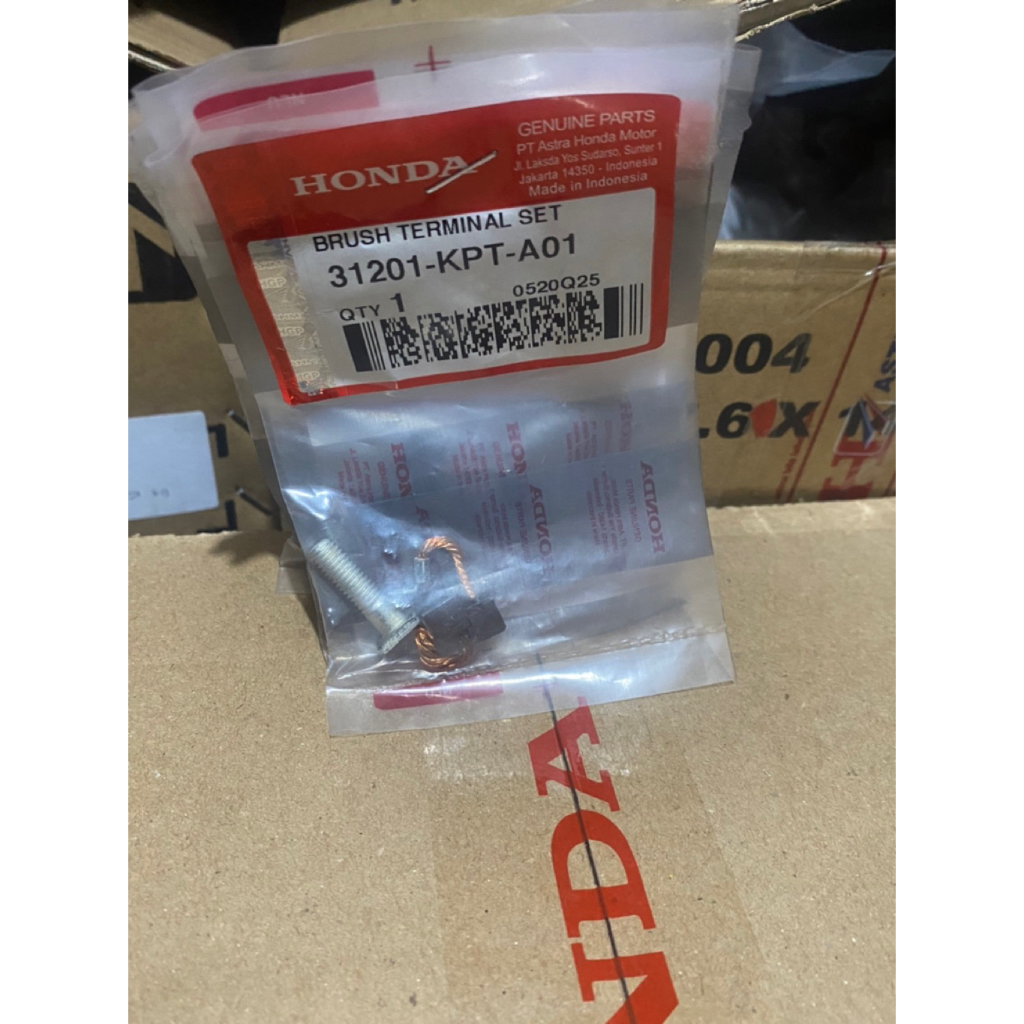31201-KPT-A01 Areng Starter (Brush Terminal Set) Honda CBR 150R Original AHM