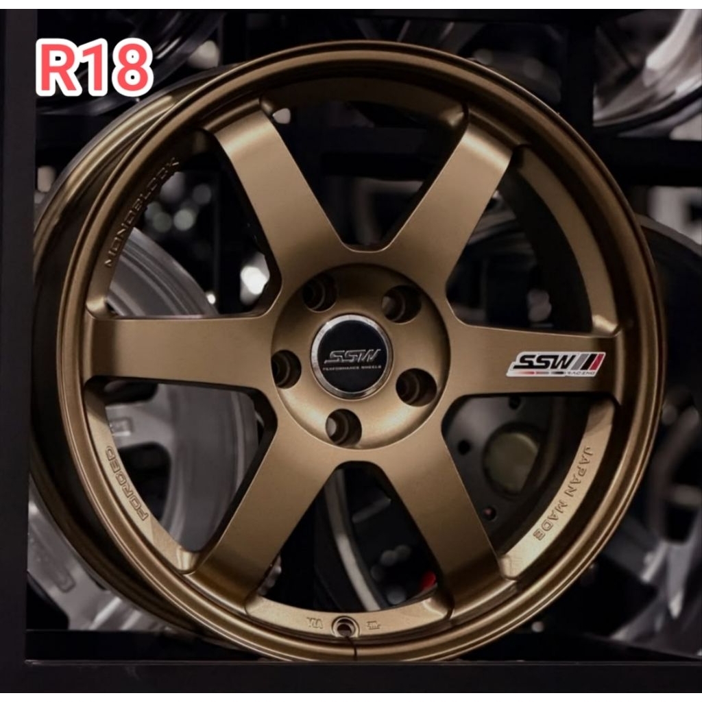 Velg Original SSW TE37 R18 Bronze 5x114