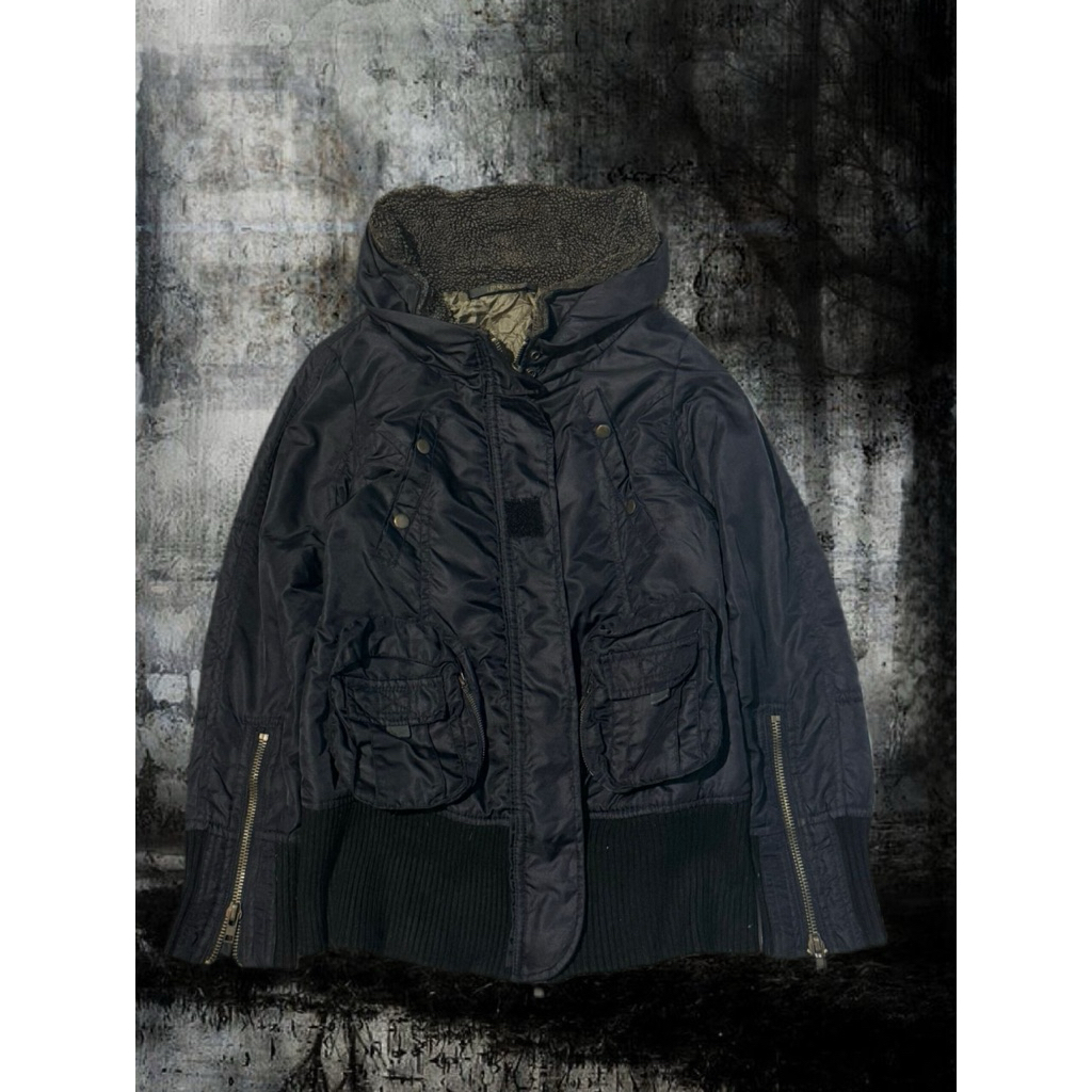 FOR SALE 14th Addiction × KMRii × Lip Service - 2000s Lip Service Cargo Multipocket Bono Jacket