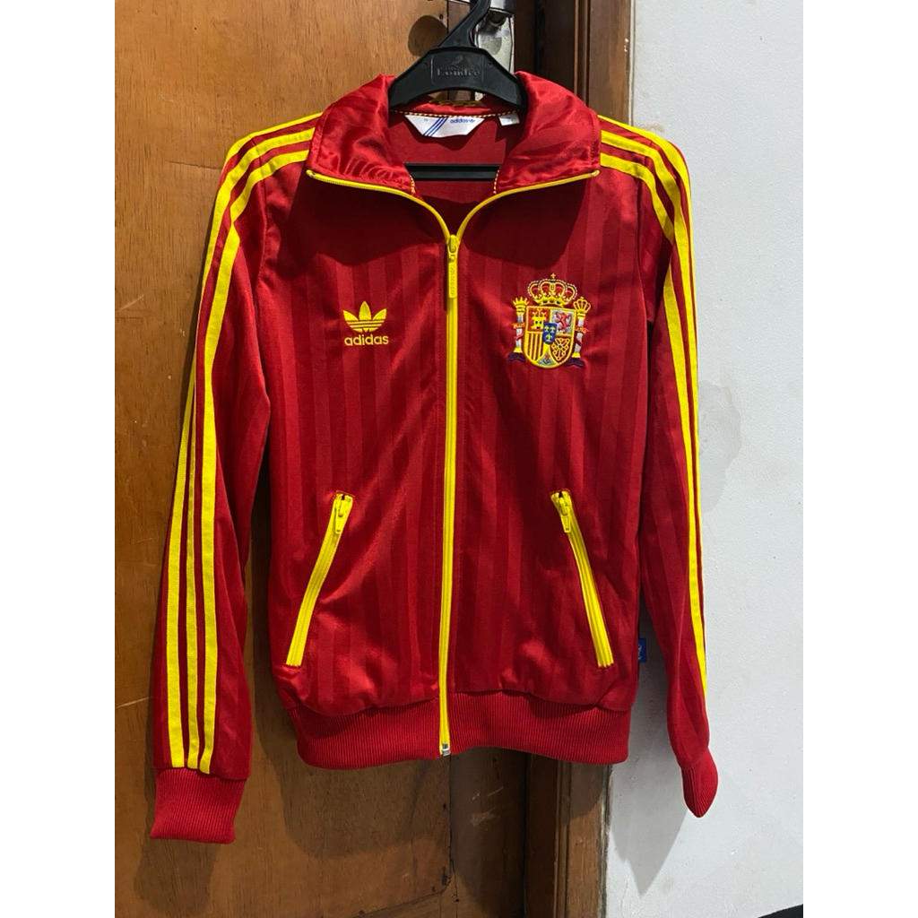 Tracktop Adidas Originals FIFA Official Espana Spain Red / Yellow