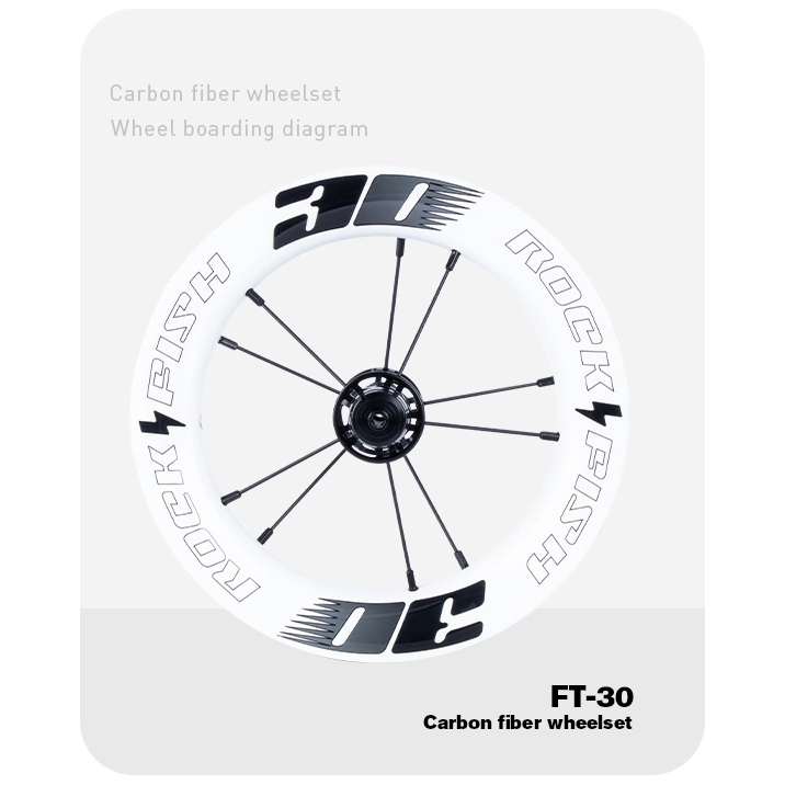 Wheelset Carbon Rockfish FT-30-carbon fiber wheelset Bike Pushbike Preloved