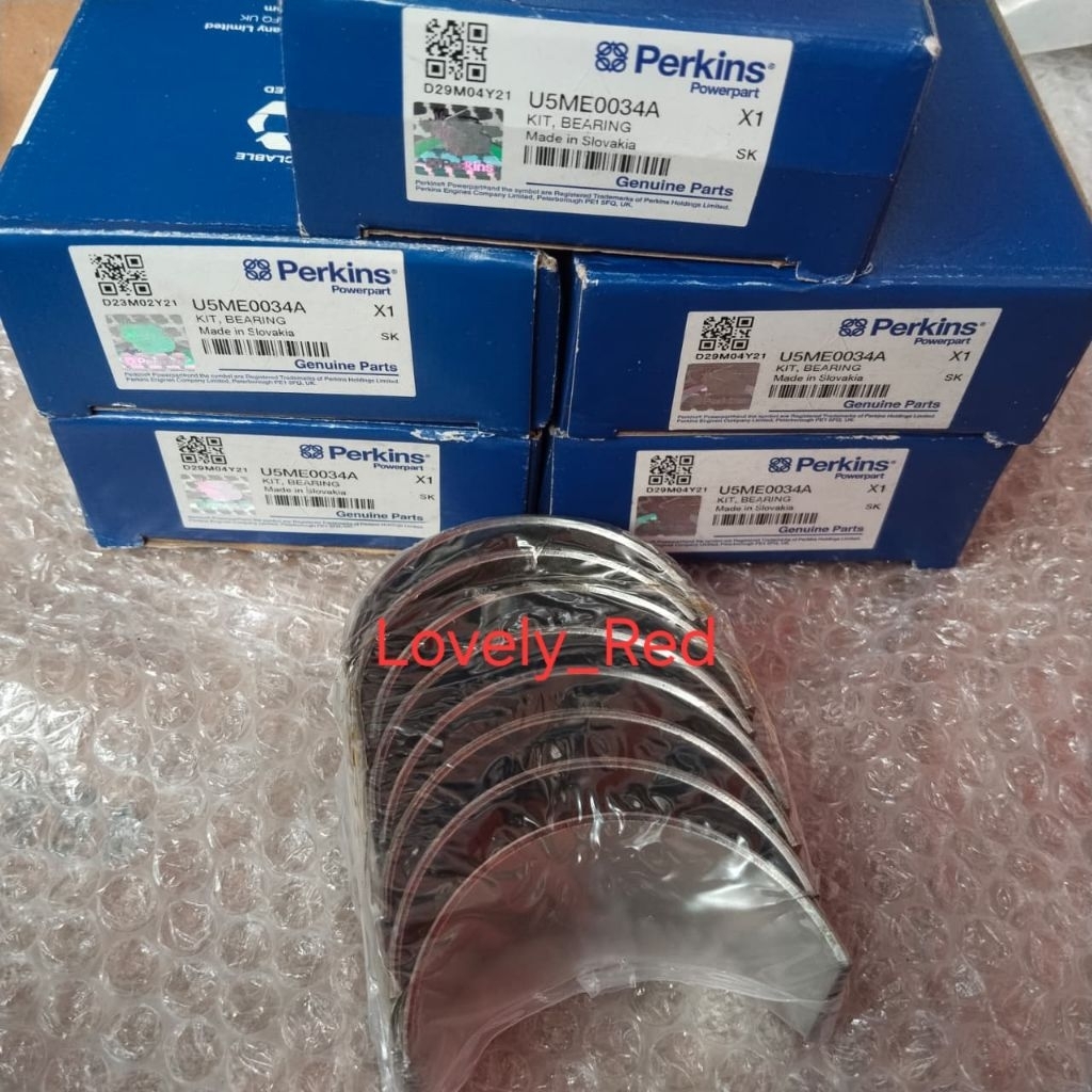 U5ME0034A/U5ME0013A/U5ME0026A/353-2206/3111A072/. CONROD BEARING(PERKINS 1004/1104/CAT 3054). Jual@6